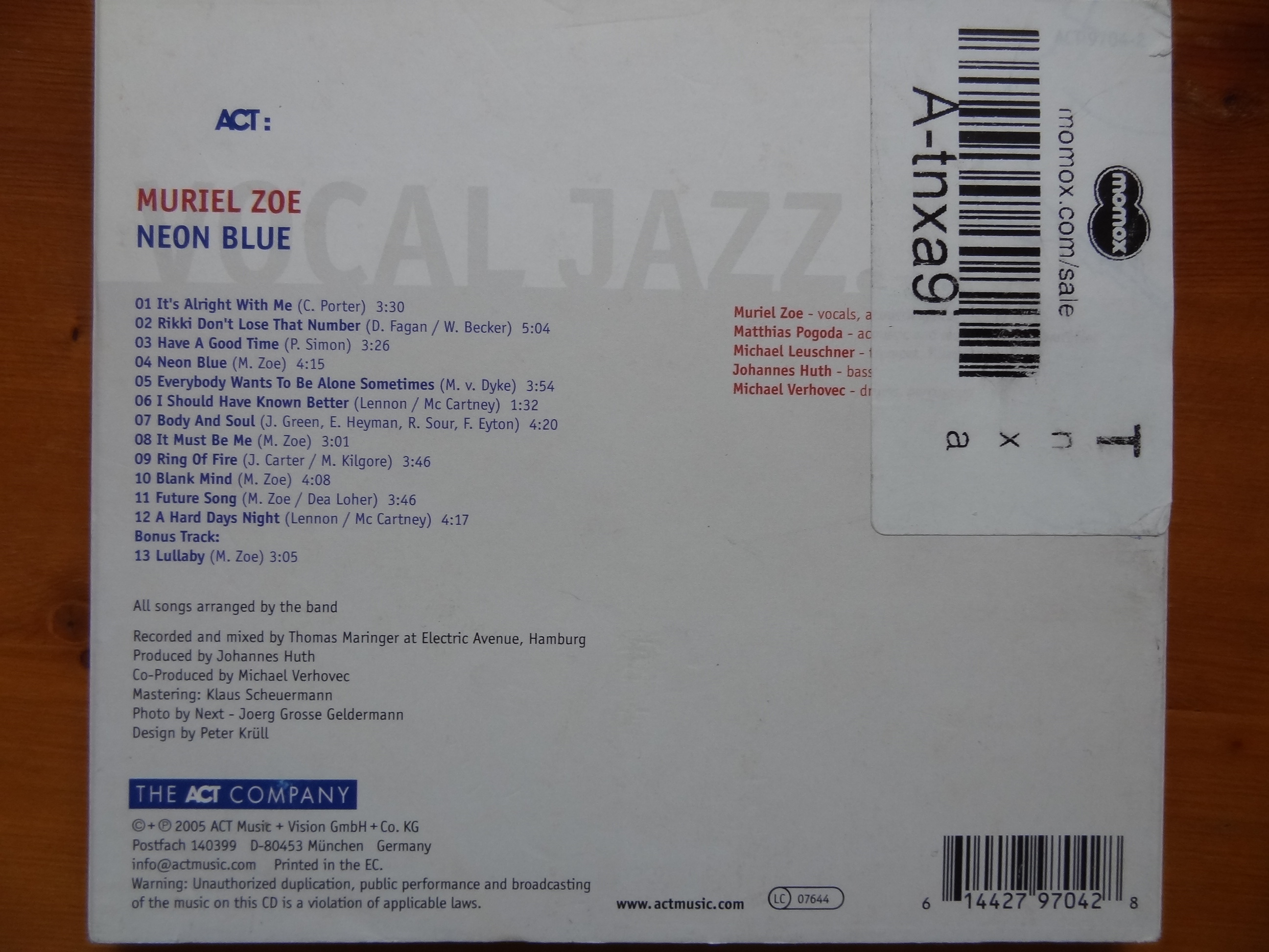 Muriel Zoe  Neon Blue 4.JPG