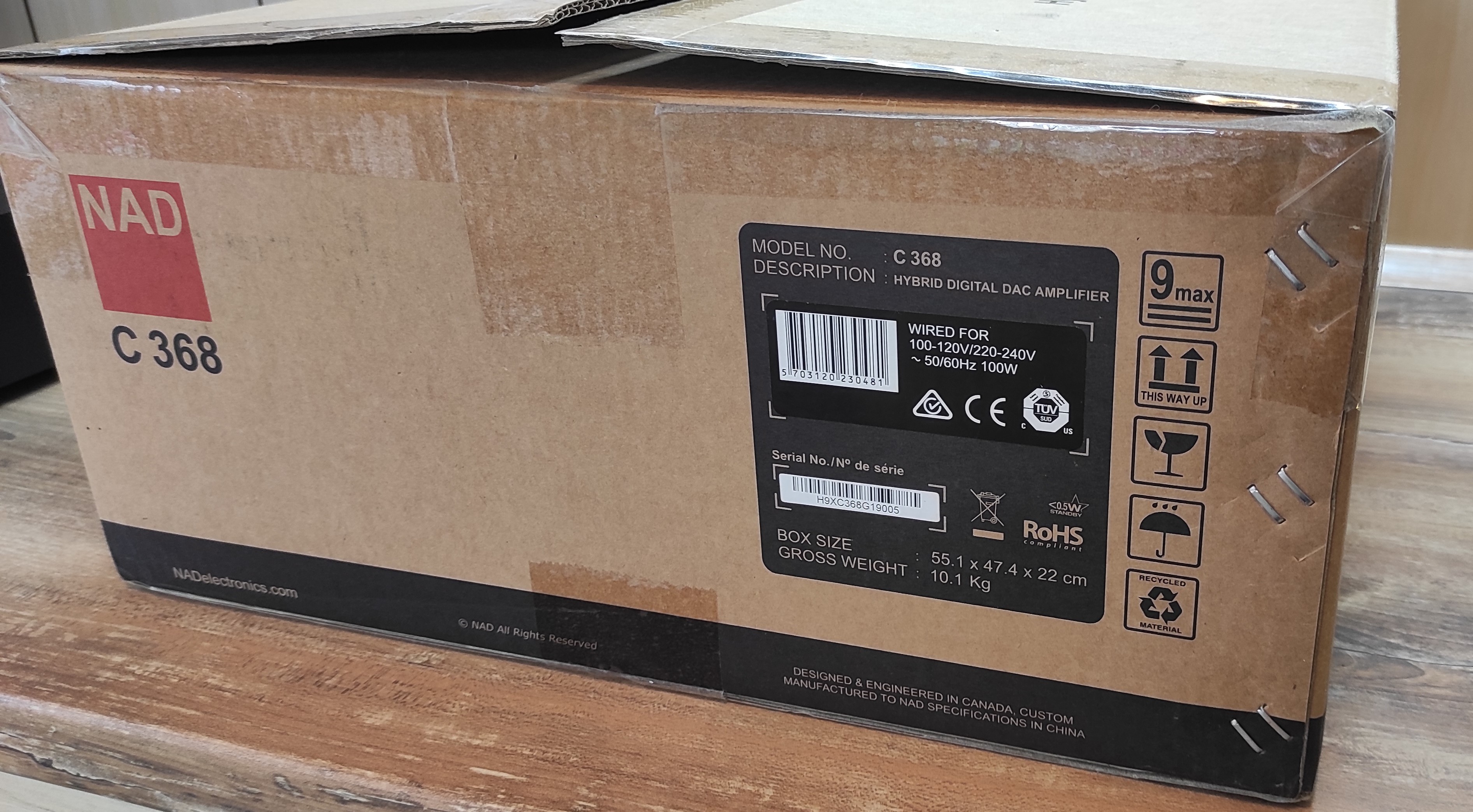 Nad C368 +MDC BluOS2 modul (5).jpg